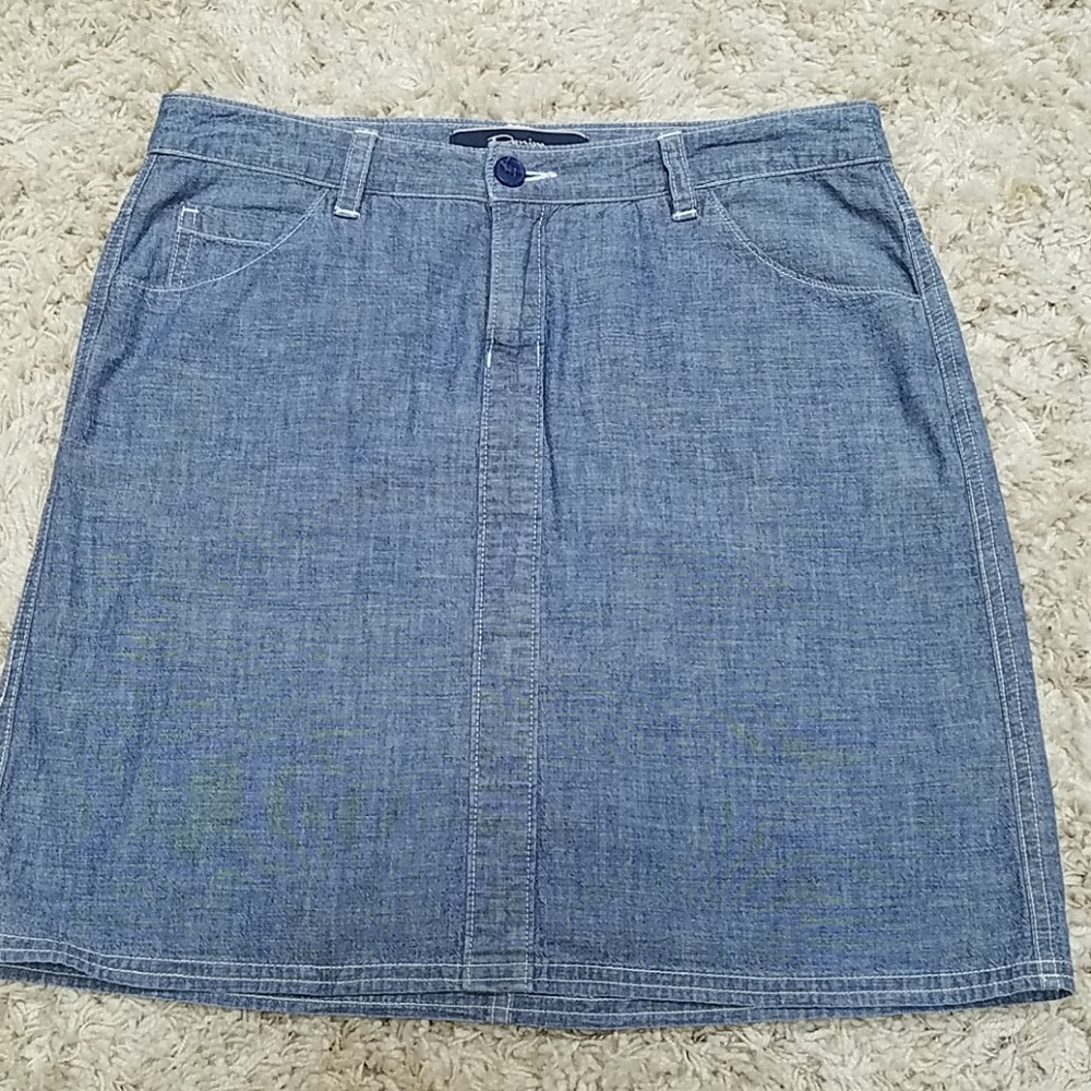 Tommy Bahama denim chambray skirt